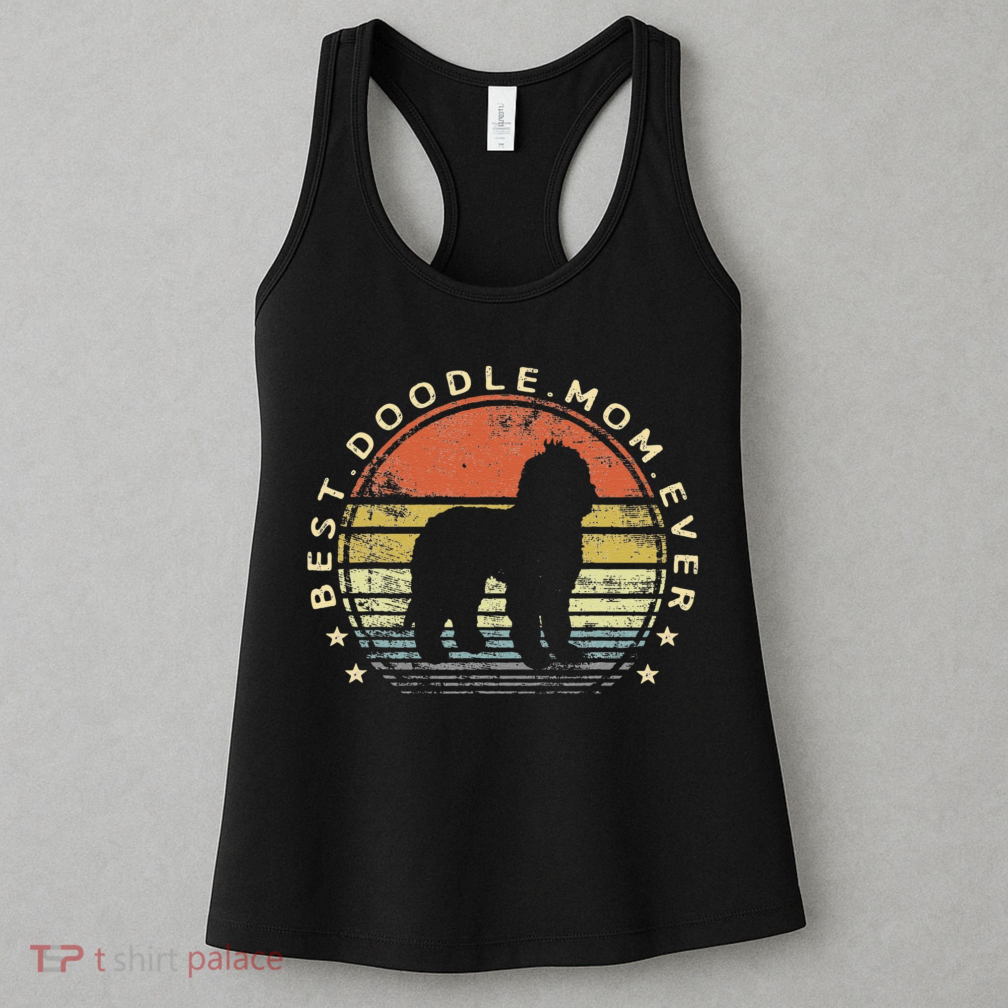 Best Doodle Mom Ever Labradoodle GoldenDoodle Dog Lover Mama Women's Tank Top