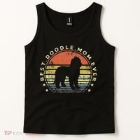 Best Doodle Mom Ever Labradoodle GoldenDoodle Dog Lover Mama Tank Top thumb 2