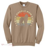 Best Doodle Mom Ever Labradoodle GoldenDoodle Dog Lover Mama Sweatshirt thumb 0