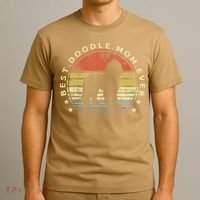 Best Doodle Mom Ever Labradoodle GoldenDoodle Dog Lover Mama T-Shirt thumb 3
