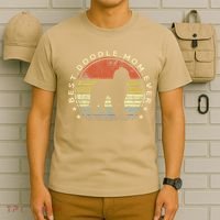 Best Doodle Mom Ever Labradoodle GoldenDoodle Dog Lover Mama T-Shirt thumb 6