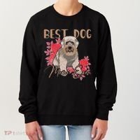 Best Dog Mom Ever Miniature Schnauzer Mother's Day Women's Sweatshirt thumb 0