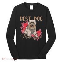 Best Dog Mom Ever Miniature Schnauzer Mother's Day Long Sleeve Shirt thumb 0