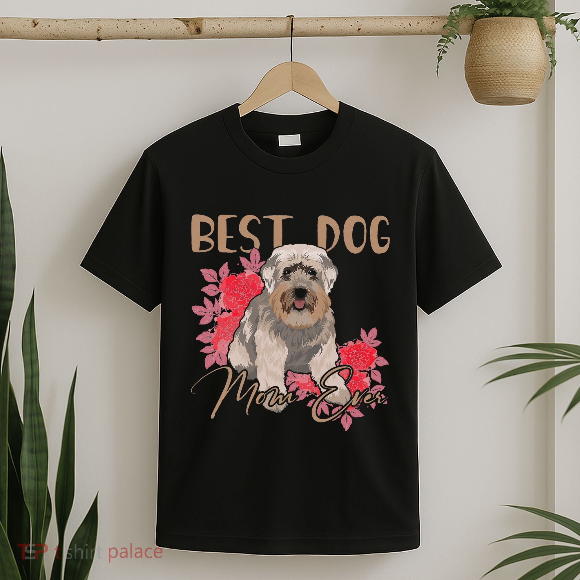 Best Dog Mom Ever Miniature Schnauzer Mother's Day T-Shirt