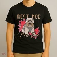 Best Dog Mom Ever Miniature Schnauzer Mother's Day T-Shirt thumb 3