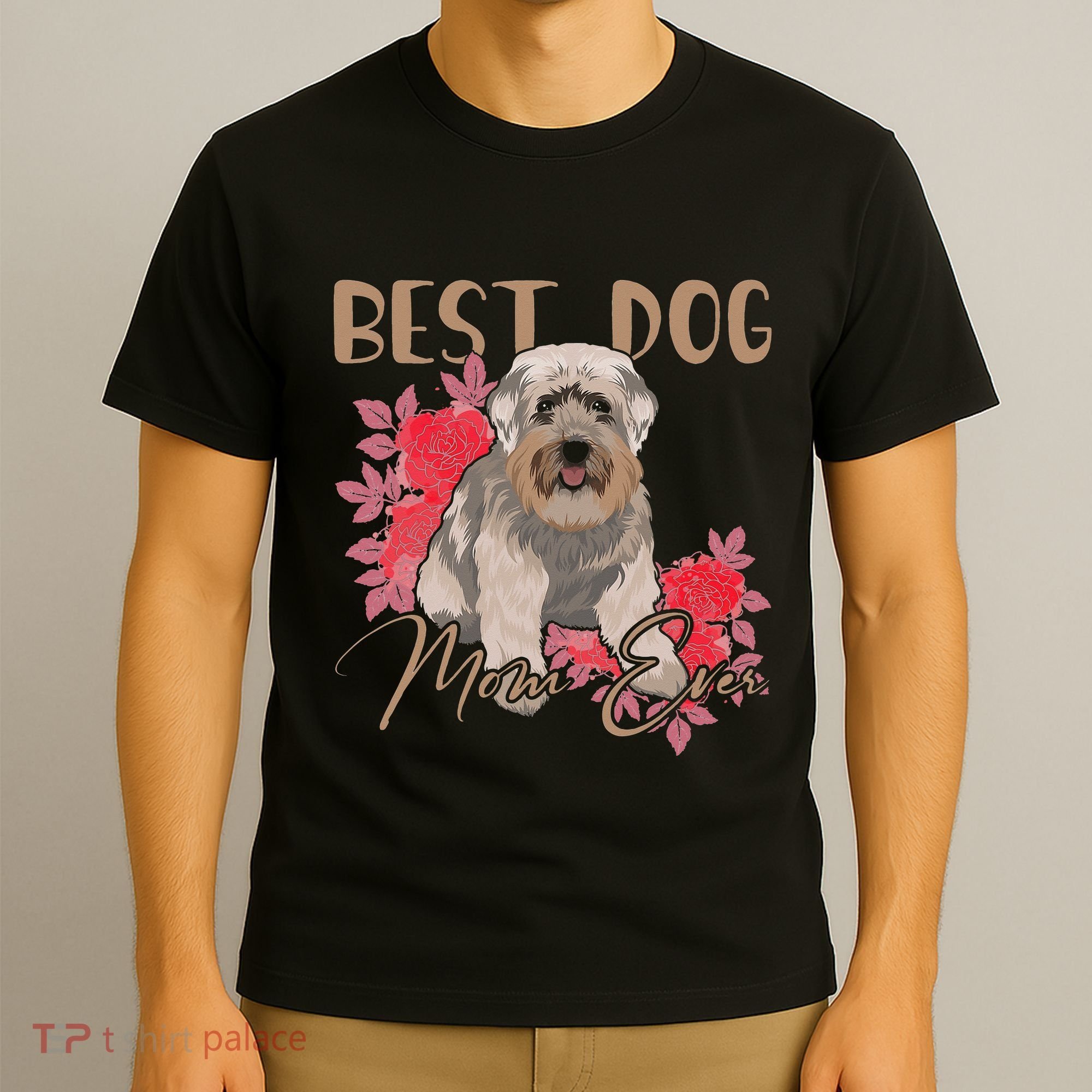 Best Dog Mom Ever Miniature Schnauzer Mother's Day T-Shirt