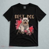 Best Dog Mom Ever Miniature Schnauzer Mother's Day T-Shirt thumb 5