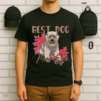 Best Dog Mom Ever Miniature Schnauzer Mother's Day T-Shirt thumb 6