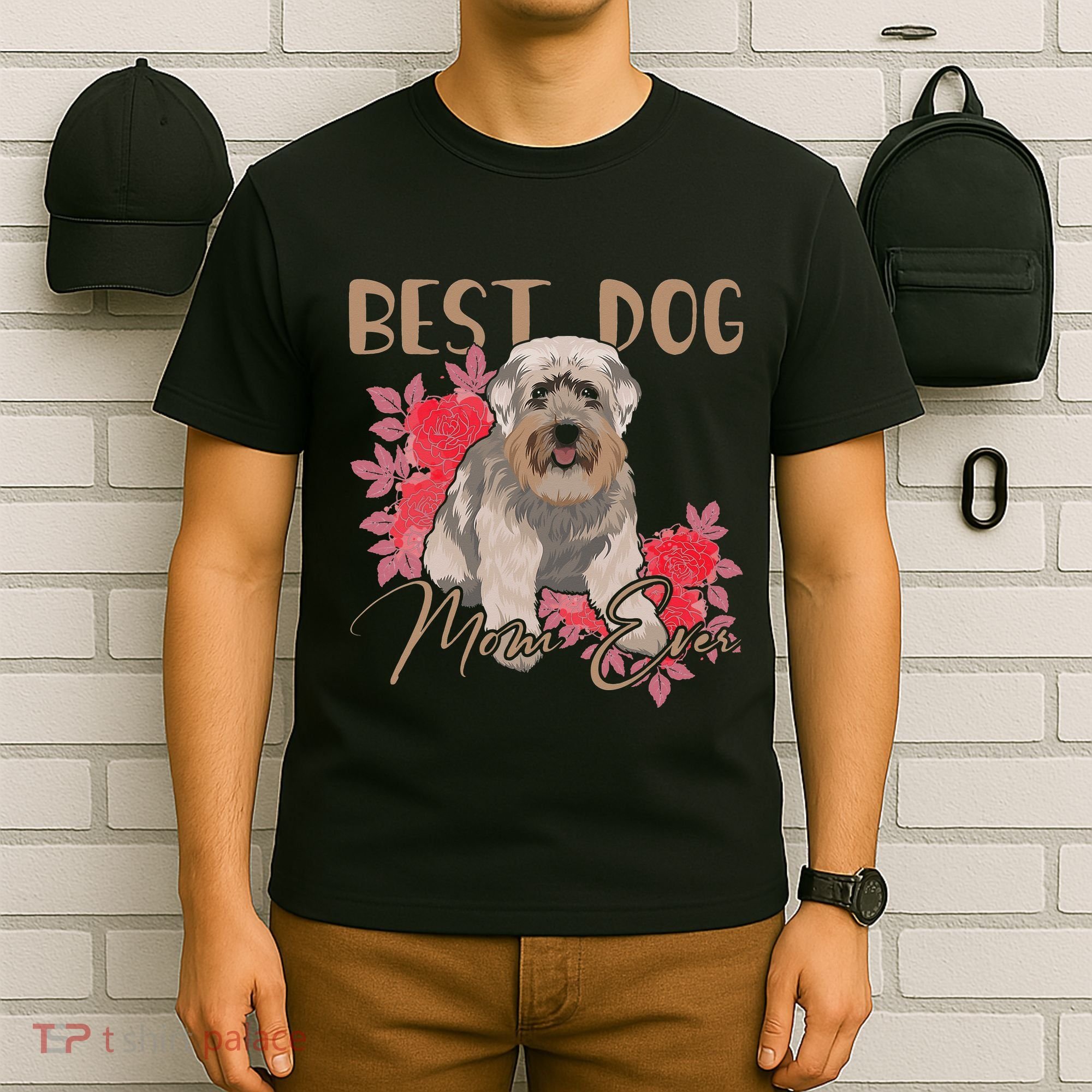 Best Dog Mom Ever Miniature Schnauzer Mother's Day T-Shirt