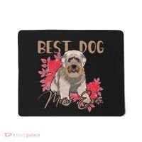 Best Dog Mom Ever Miniature Schnauzer Mother's Day Mousepad thumb 0