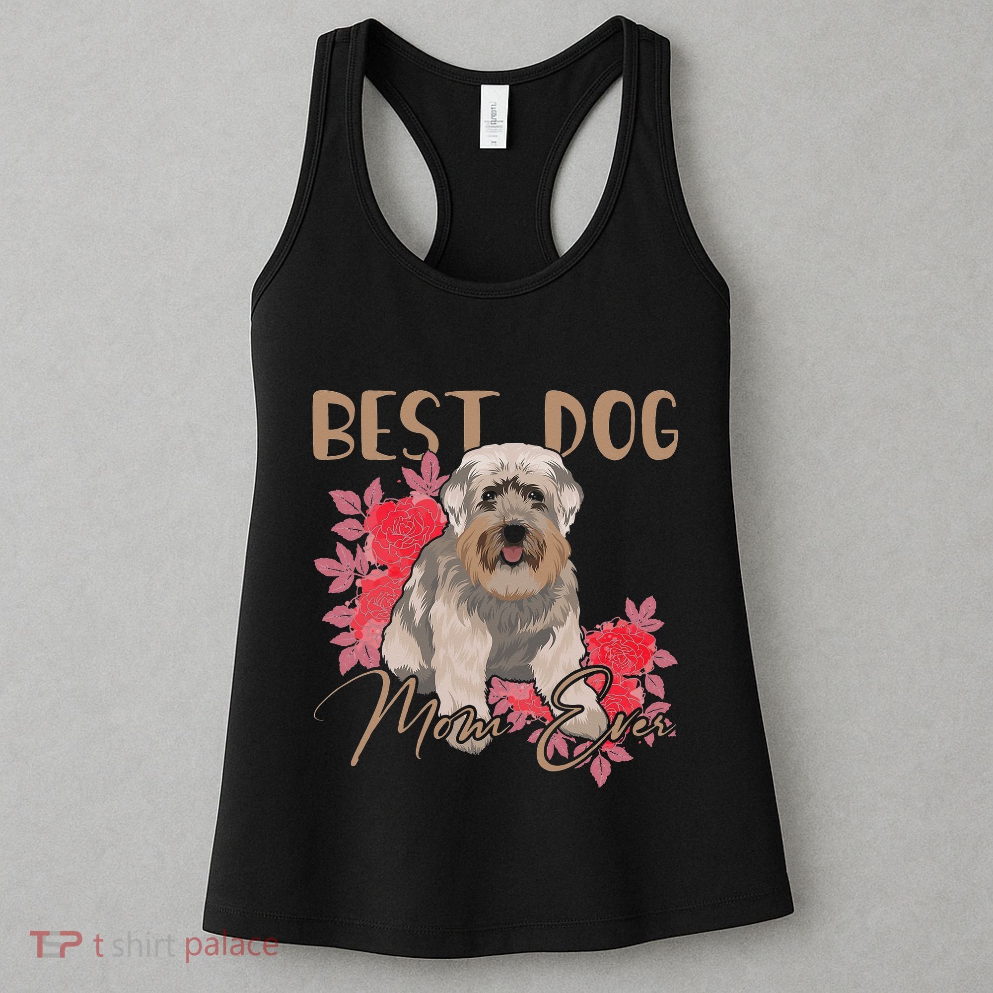 Best Dog Mom Ever Miniature Schnauzer Mother's Day Women's Tank Top
