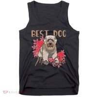 Best Dog Mom Ever Miniature Schnauzer Mother's Day Tank Top thumb 0