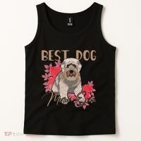 Best Dog Mom Ever Miniature Schnauzer Mother's Day Tank Top thumb 2
