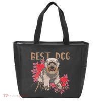 Best Dog Mom Ever Miniature Schnauzer Mother's Day Tote Bag thumb 0