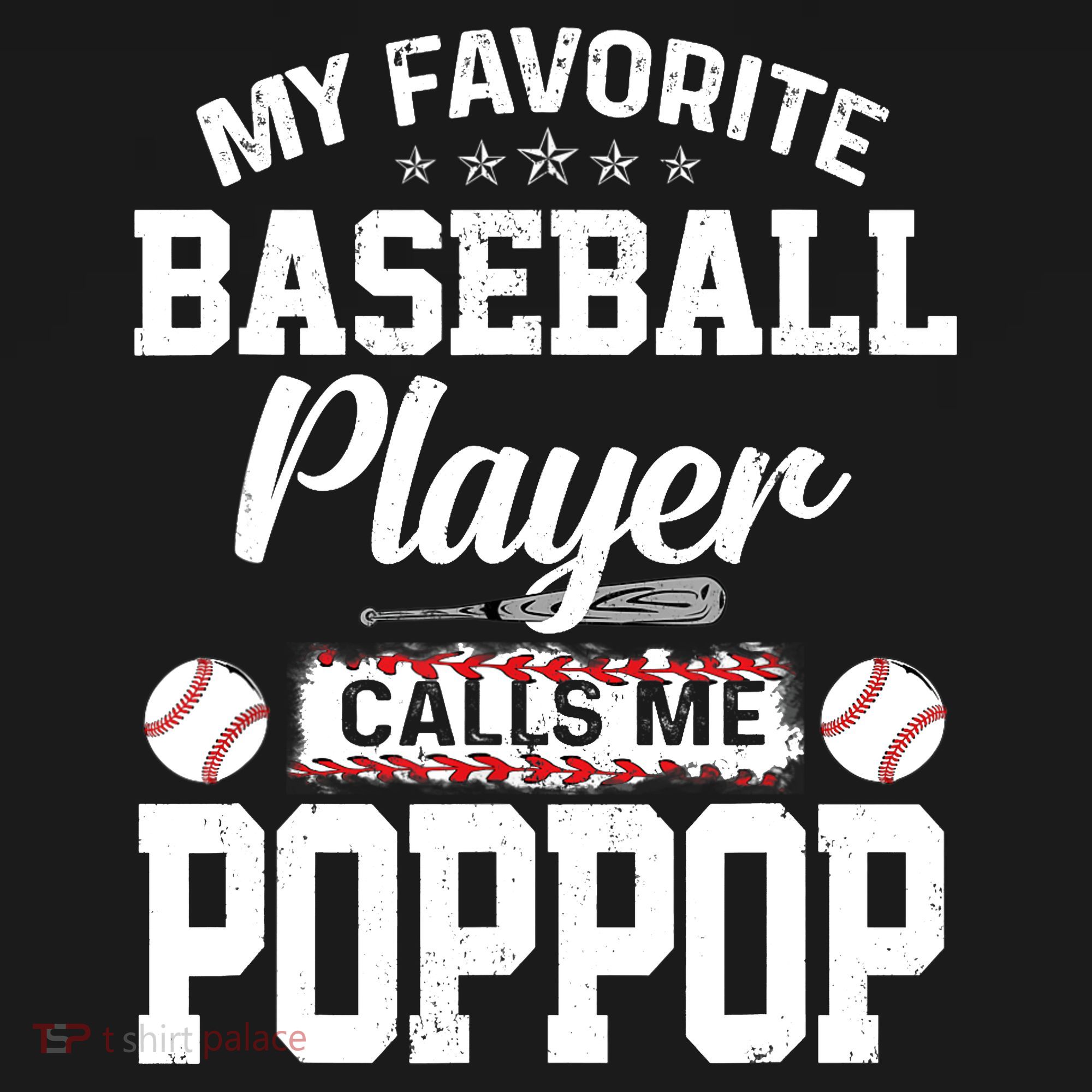 Baseball Dad My Favorite Baseball Player Calls Me PopPop Ornament