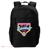 Baseball Drip Mama Ice Cream Drip Baseball Mom Backpack thumb 0
