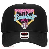 Baseball Drip Mama Ice Cream Drip Baseball Mom Hat thumb 0