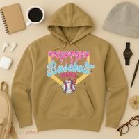 Baseball Drip Mama Ice Cream Drip Baseball Mom Hoodie thumb 3