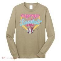Baseball Drip Mama Ice Cream Drip Baseball Mom Long Sleeve Shirt thumb 0