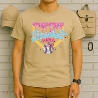 Baseball Drip Mama Ice Cream Drip Baseball Mom T-Shirt thumb 6