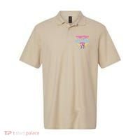 Baseball Drip Mama Ice Cream Drip Baseball Mom Polo thumb 0