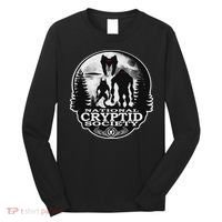 Bigfoot Dogman Mothman Ufo; National Cryptid Society  Long Sleeve Shirt thumb 0