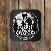 Bigfoot Dogman Mothman Ufo; National Cryptid Society  Coaster thumb 0