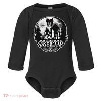 Bigfoot Dogman Mothman Ufo; National Cryptid Society  Baby Long Sleeve Bodysuit thumb 0