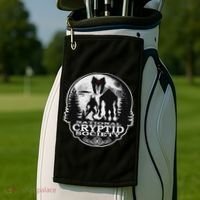 Bigfoot Dogman Mothman Ufo; National Cryptid Society  Golf Towel thumb 2