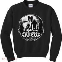 Bigfoot Dogman Mothman Ufo; National Cryptid Society  Kids Sweatshirt thumb 0