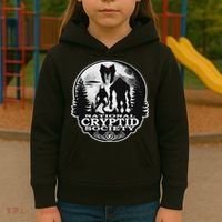 Bigfoot Dogman Mothman Ufo; National Cryptid Society  Kids Hoodie thumb 3