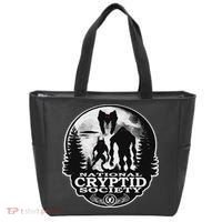 Bigfoot Dogman Mothman Ufo; National Cryptid Society  Tote Bag thumb 0
