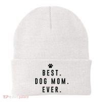 Best Dog Mom Ever Beanie thumb 0