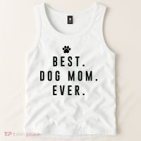 Best Dog Mom Ever Tank Top thumb 2