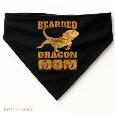 Bearded Dragon Mom USA-Made Doggie Bandana