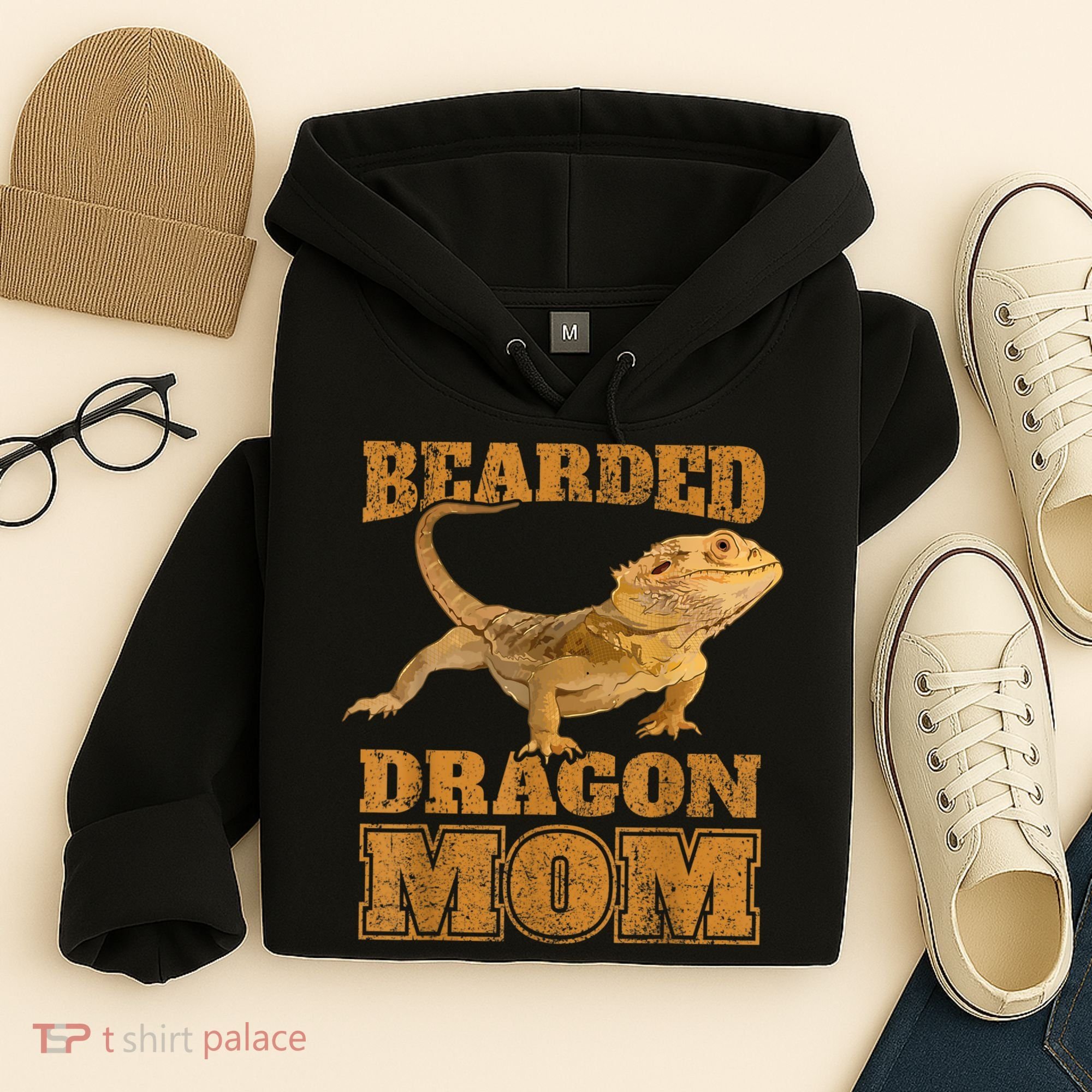 Bearded Dragon Mom Hoodie