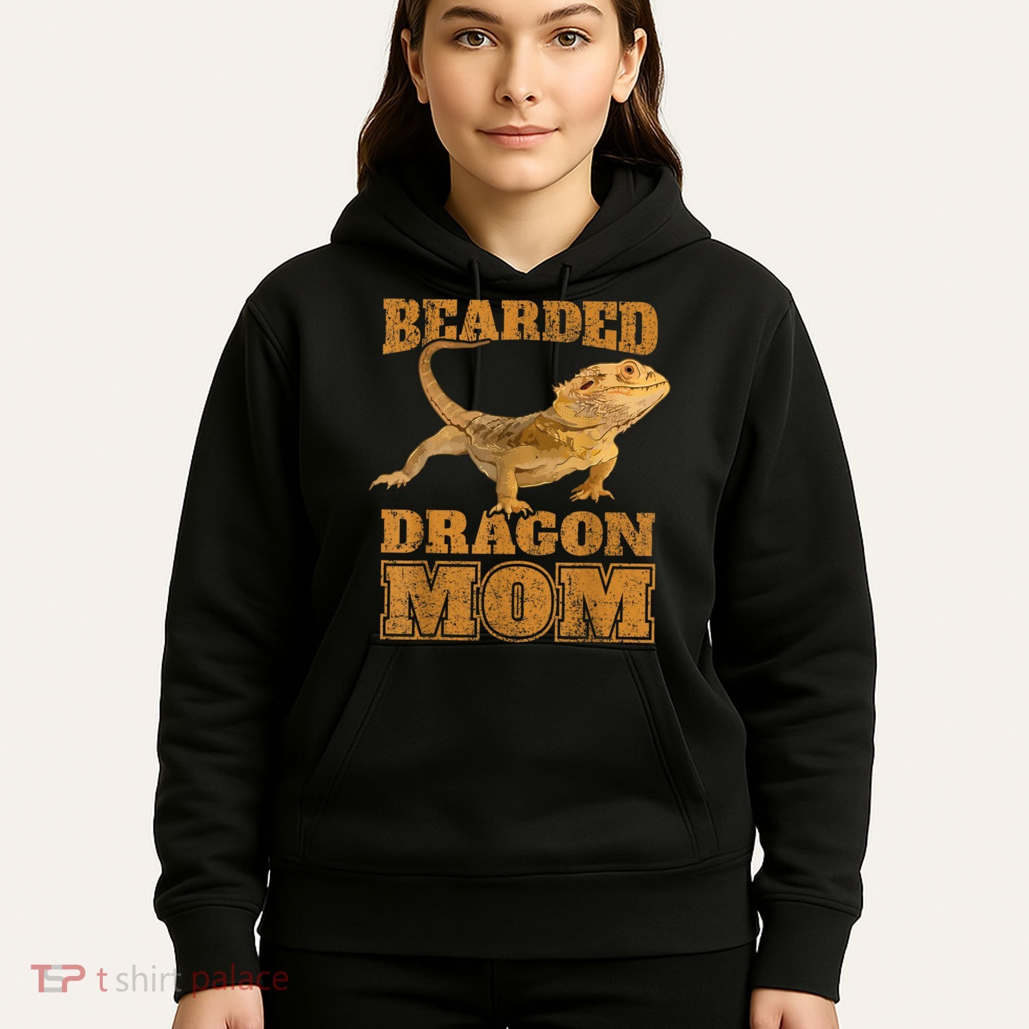 Bearded Dragon Mom Hoodie