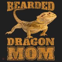 Bearded Dragon Mom Beanie thumb 2