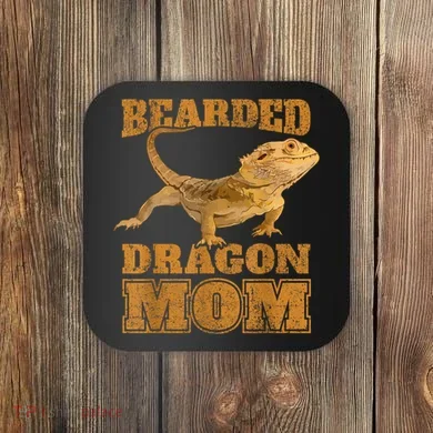 Bearded Dragon Mom Coaster