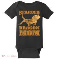 Bearded Dragon Mom Baby Bodysuit thumb 0