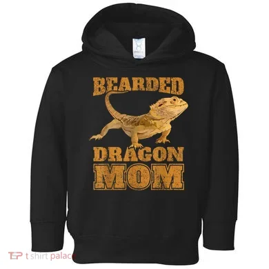 Bearded Dragon Mom Toddler Hoodie