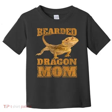 Bearded Dragon Mom Toddler T-Shirt