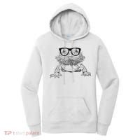 Bearded Dragon Nerdy Glasses Animal Women's Hoodie thumb 0