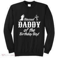 Blessed Daddy Of The Birthday Boy Sweatshirt thumb 0
