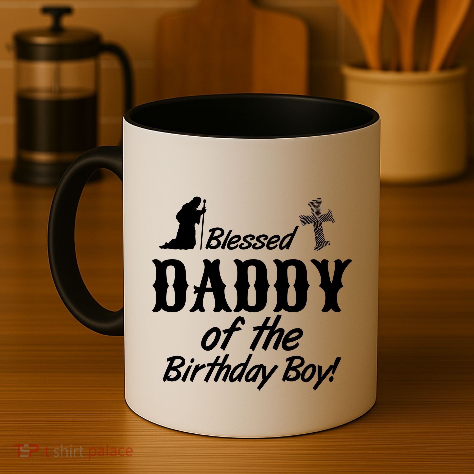Blessed Daddy Of The Birthday Boy Coffee Mug