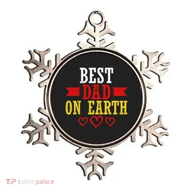 Best Dad On Earth Ornament