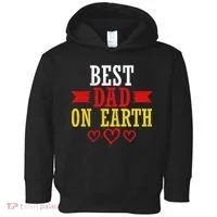 Best Dad On Earth Toddler Hoodie thumb 0