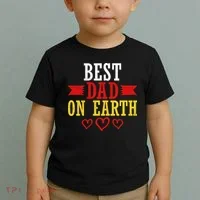 Best Dad On Earth Toddler T-Shirt thumb 2