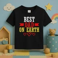 Best Dad On Earth Toddler T-Shirt thumb 3