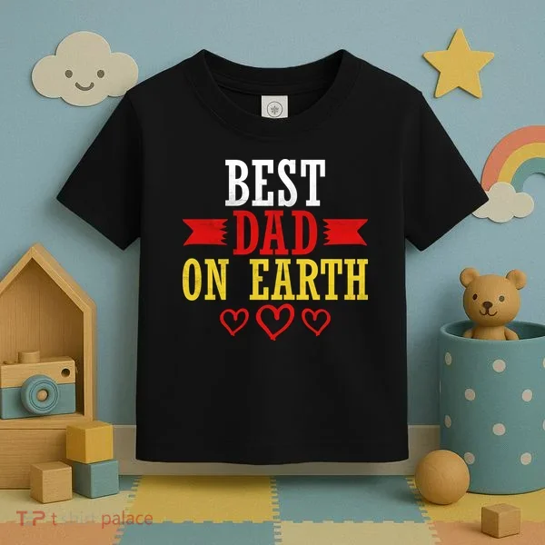 Best Dad On Earth Toddler T-Shirt